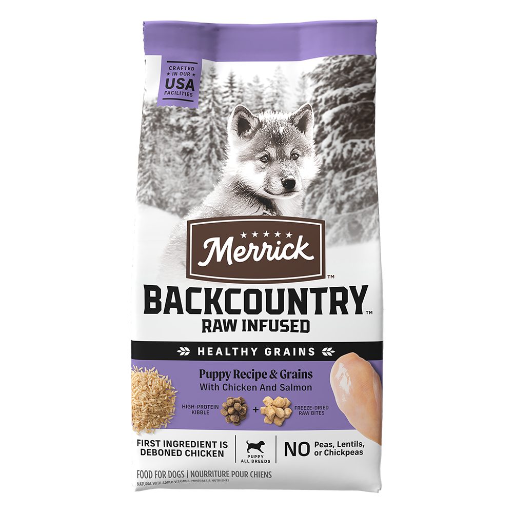 Backcountry Freeze Dried Raw Dry Puppy Food Merrick Pet Care