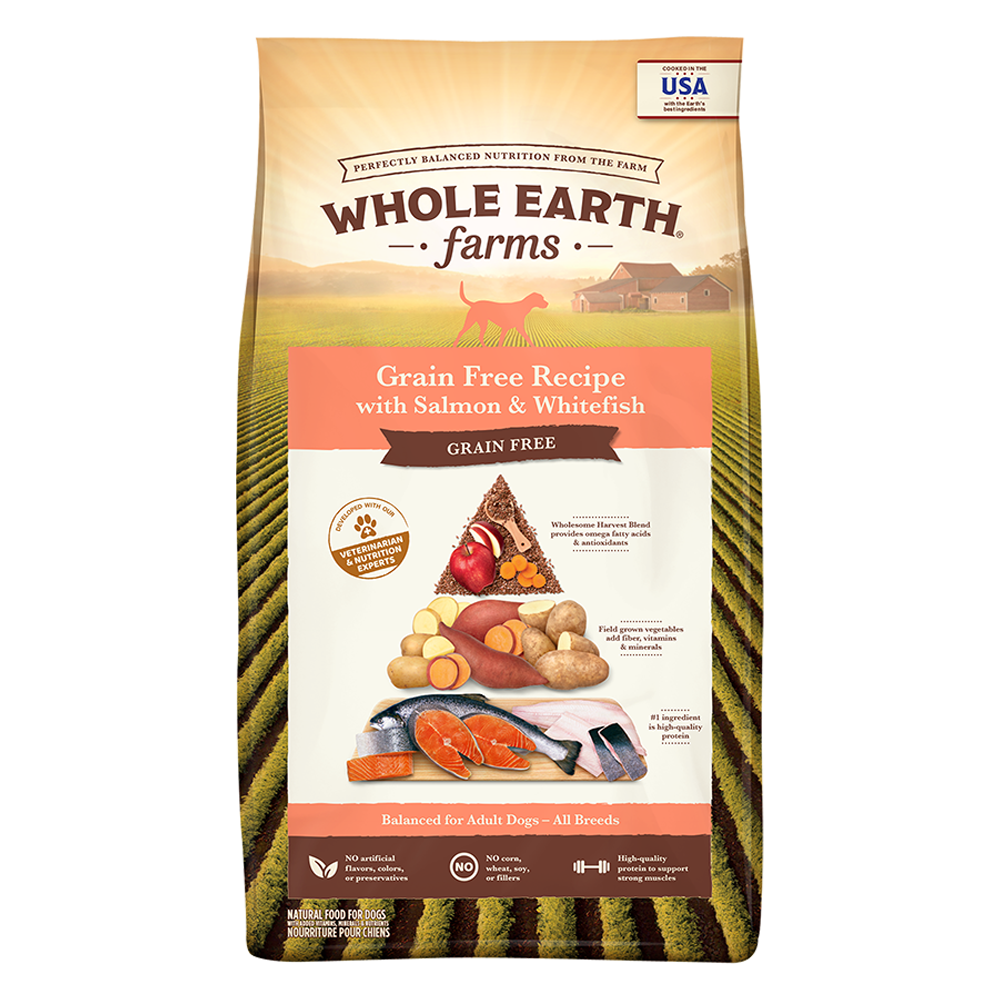 Whole earth farms grain free shops recipe dry dog food chicken & turkey