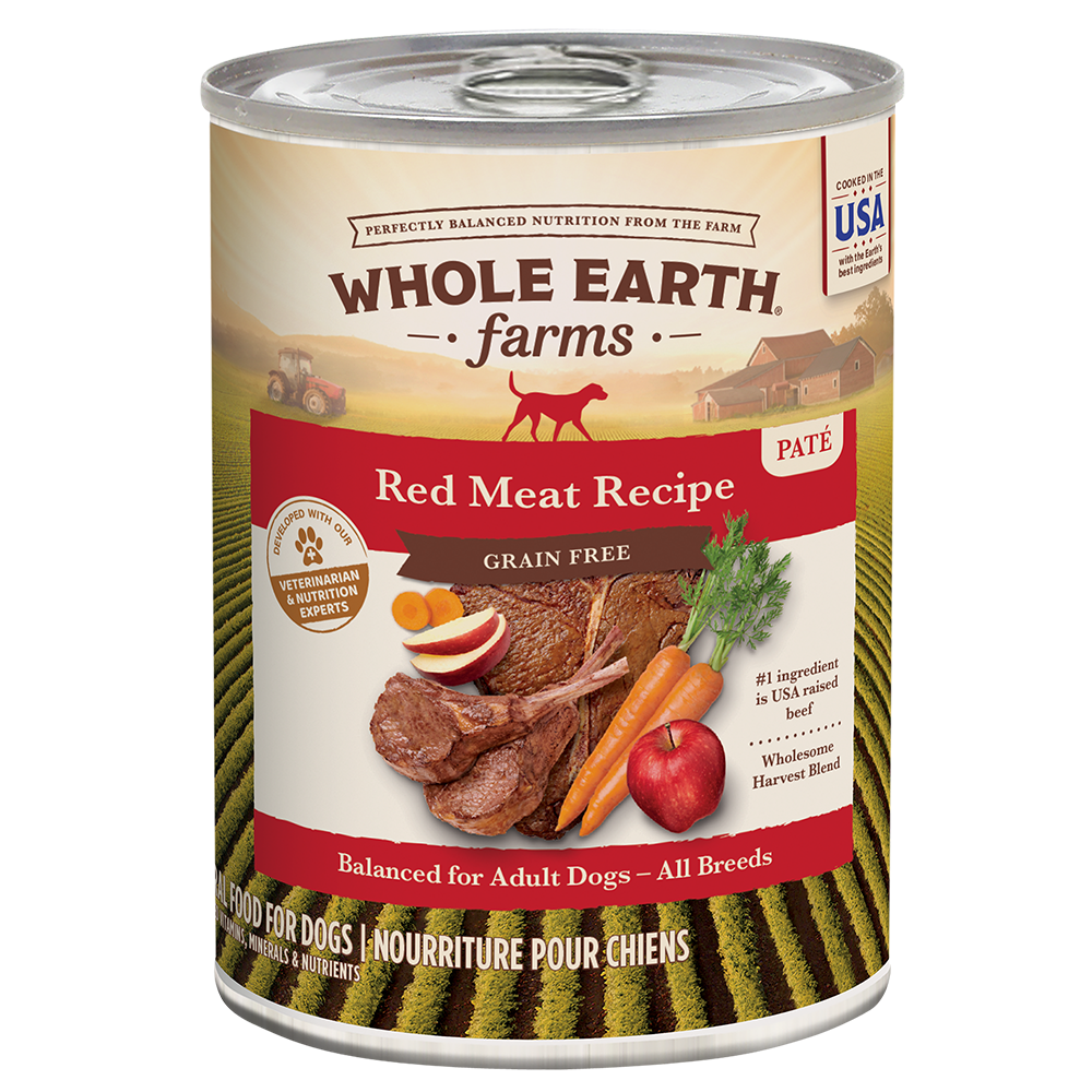 Whole Earth Farms Grain Free Red Meat Wet Dog Food