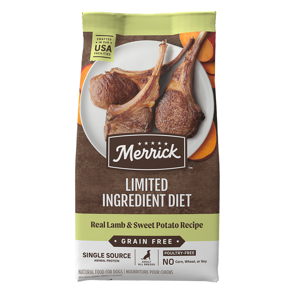 Limited Ingredient Grain Free Lamb Dog Food Merrick Pet Care