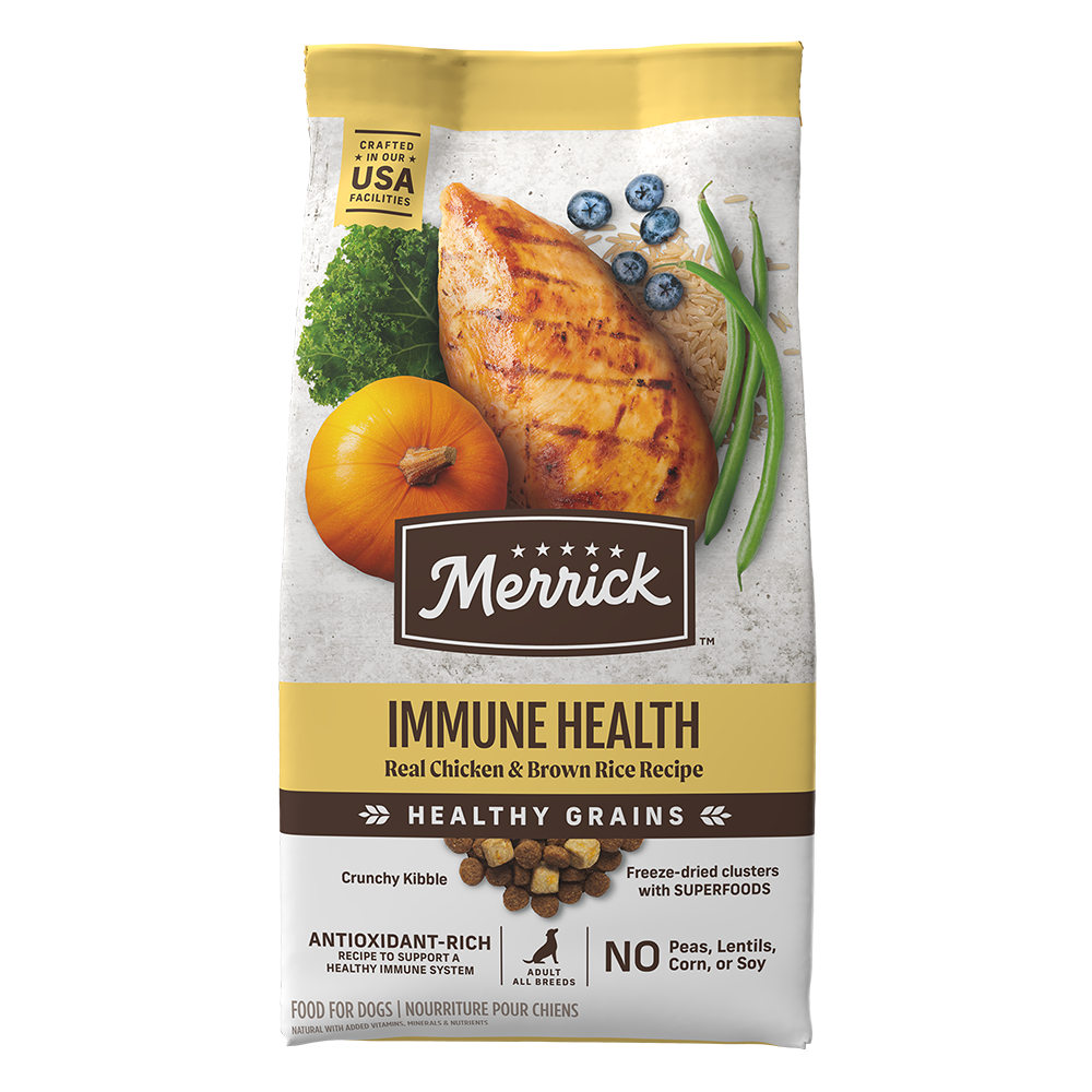 Browse Dog Food with Grain Merrick Pet Care