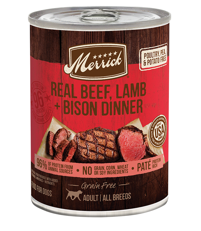 Grain free bison dog food best sale