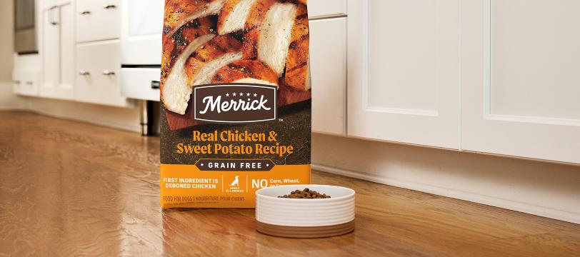 Merrick chicken dry dog food