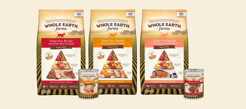 Whole Earth Farms dog food