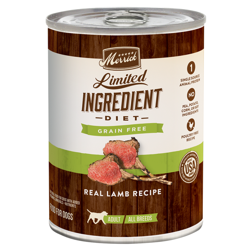 MER LID Real Lamb Recipe 13oz lg