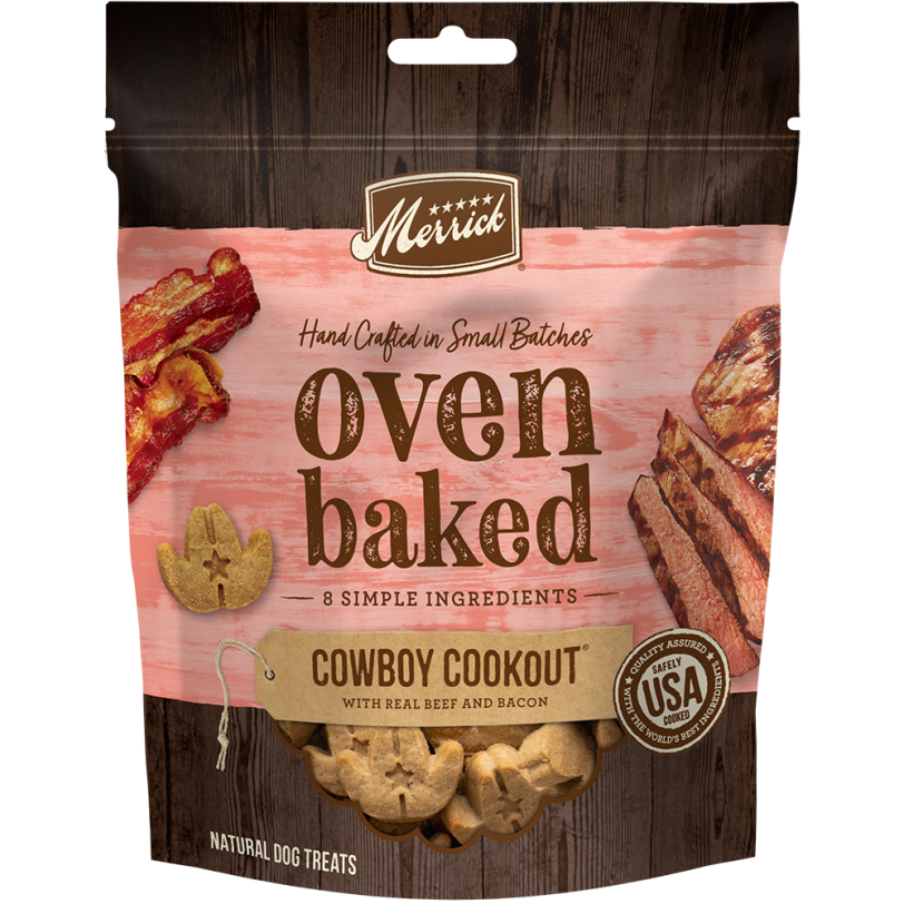 Oven Baked Cowboy Cookout With Real Beef And Bacon Dog Treats