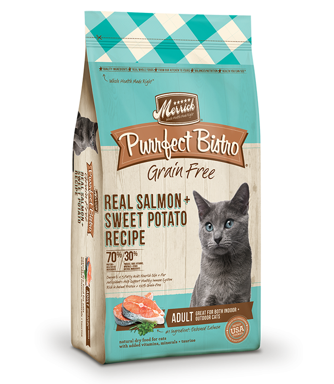 Purrfect Bisto Chicken & Brown Rice Dry Cat Food | Merrick Pet Care