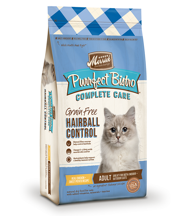 Purrfect Bistro Hairball Control Dry Cat Food | Merrick Pet Care