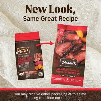 Merrick Beef Bison Sweet Potato Grain free Dry Dog Food