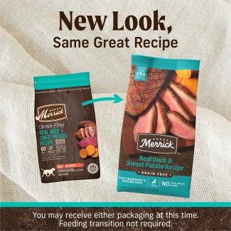 Merrick Real Duck and Sweet Potato Grain Free Dry Dog Food